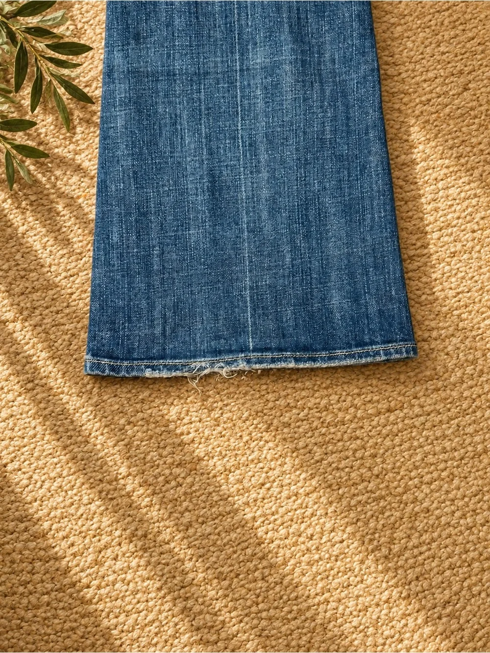 Citizens Of Humanity Blue Bootcut Jeans - Faded Indigo - Picture 7 of 7